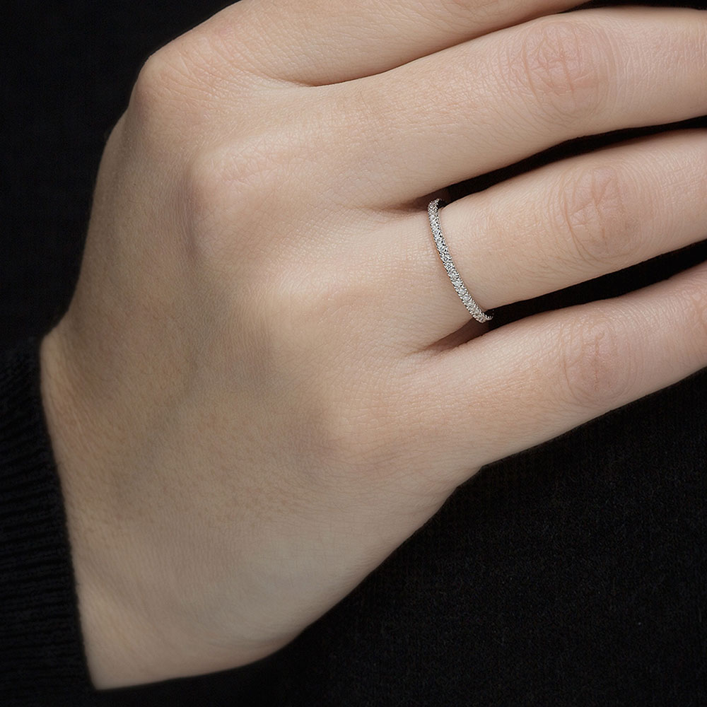 White Gold Ring White Gold Ring