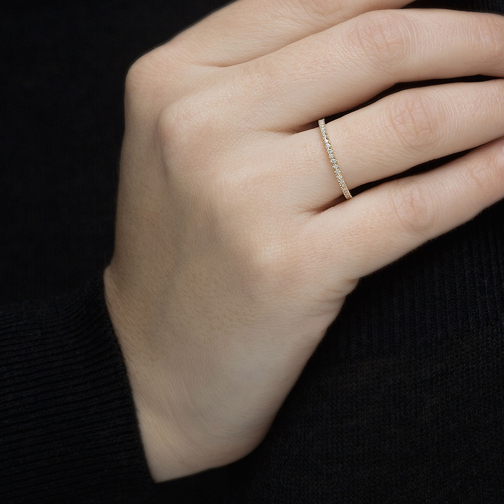 Carina Yellow Gold Ring